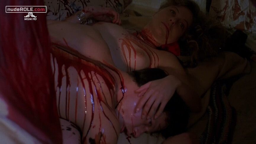 10. Elizabeth Armstrong nude, Cindy nude – Curse III: Blood Sacrifice (1991)