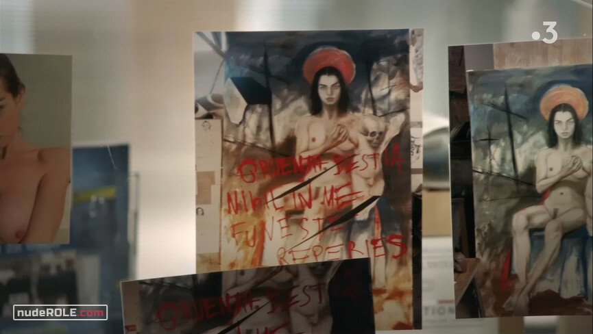 4. Agnès Delcourt nude – Murder in Tours (2018)