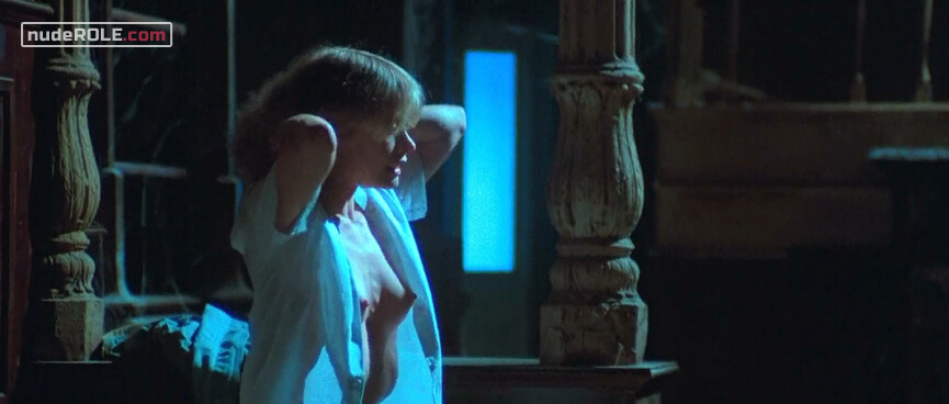 3. First Female Victim nude – The House by the Cemetery (1981)