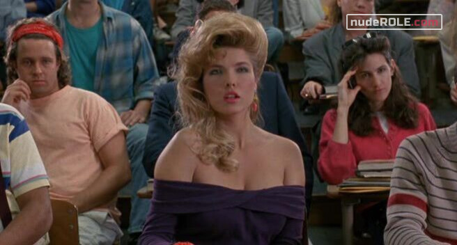 1. Bimbo Student nude – Repossessed (1990)