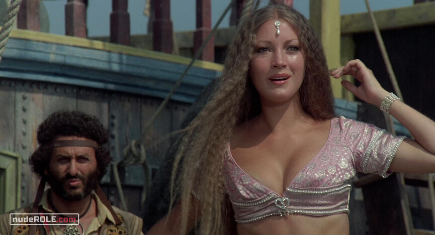 3. Farah nude, Dione nude – Sinbad and the Eye of the Tiger (1977)