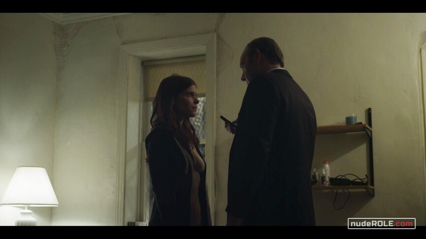 1. Zoe Barnes nude – House of Cards s01 (2013)