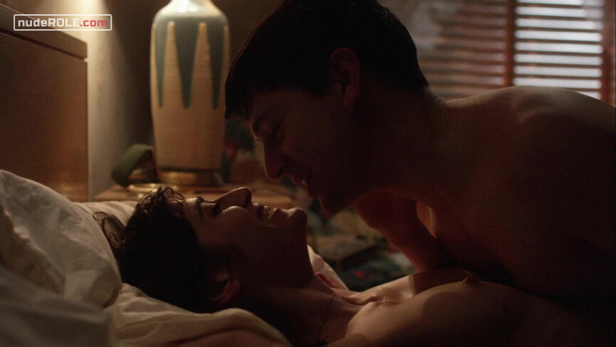 2. Virginia Johnson nude – Masters of Sex s01e01 (2013)