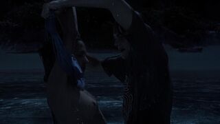 Françoise nude – The Beach (2000)