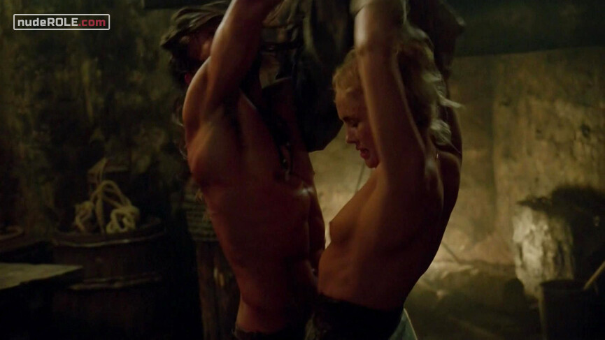 1. Eleanor Guthrie nude – Black Sails s02e03 (2015)