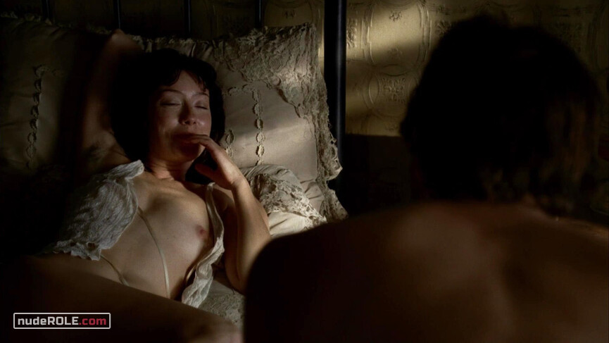1. Alma Garret nude – Deadwood s02e01 (2005)