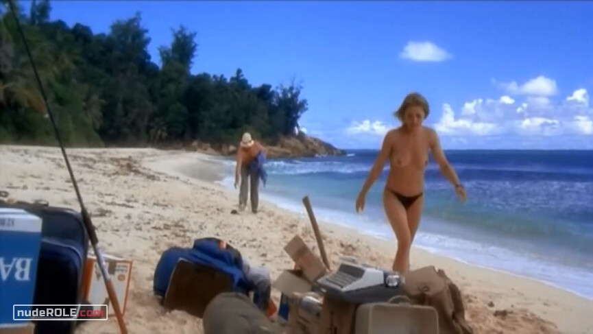 3. Lucy Irvine nude – Castaway (1986)