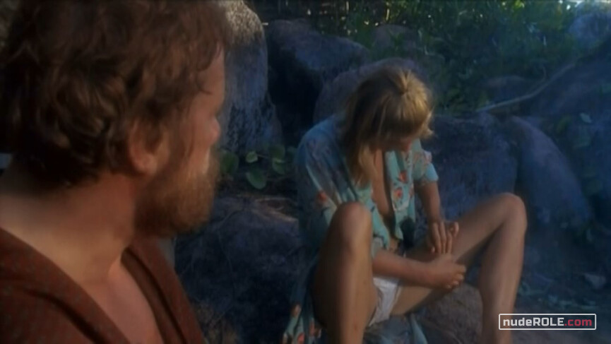 8. Lucy Irvine nude – Castaway (1986)