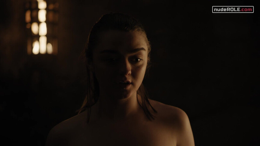 1. Arya Stark nude – Game of Thrones s08e02 (2019)
