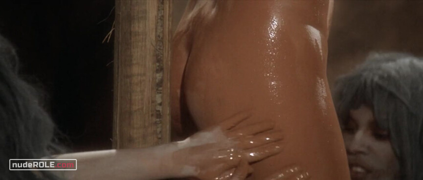 6. Susan Stevenson nude – Slave of the Cannibal God (1978)