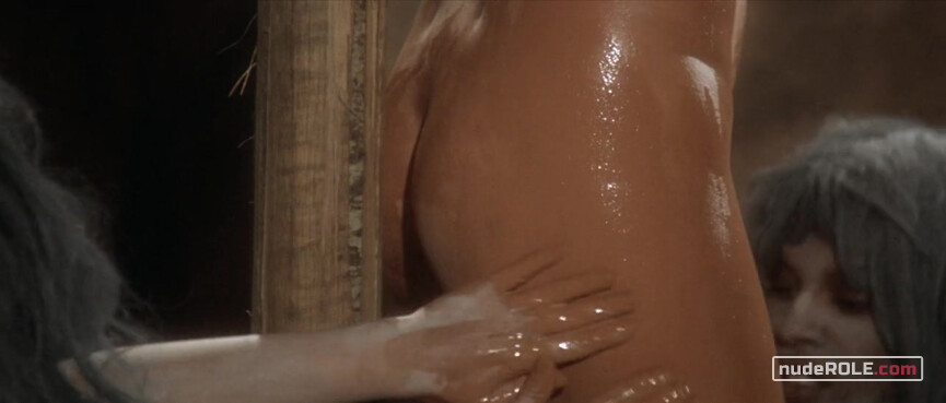 6. Susan Stevenson nude – Slave of the Cannibal God (1978)