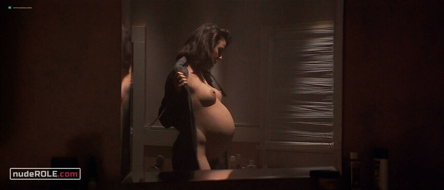 1. Abby Quinn nude – The Seventh Sign (1988)