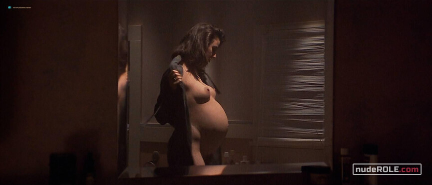 1. Abby Quinn nude – The Seventh Sign (1988)