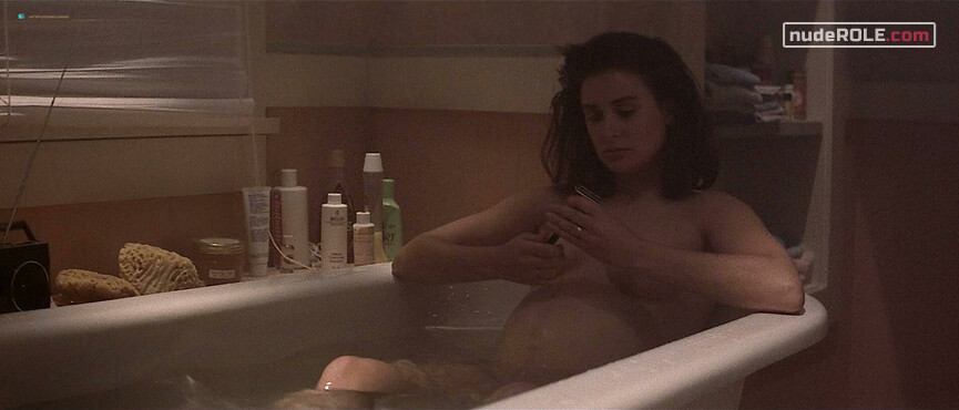 2. Abby Quinn nude – The Seventh Sign (1988)