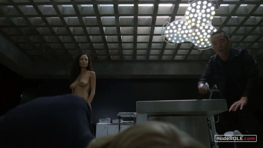 1. Maeve Millay nude – Westworld s01e08 (2016)
