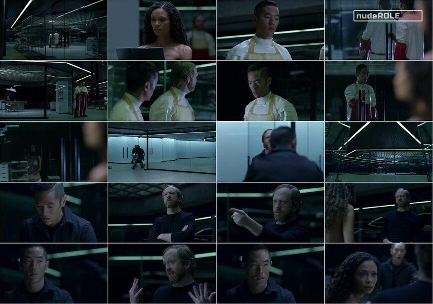 2. Maeve Millay nude – Westworld s01e08 (2016)