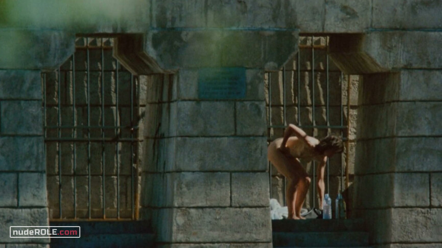 2. Michèle Stalens nude – The Lovers on the Bridge (1991)