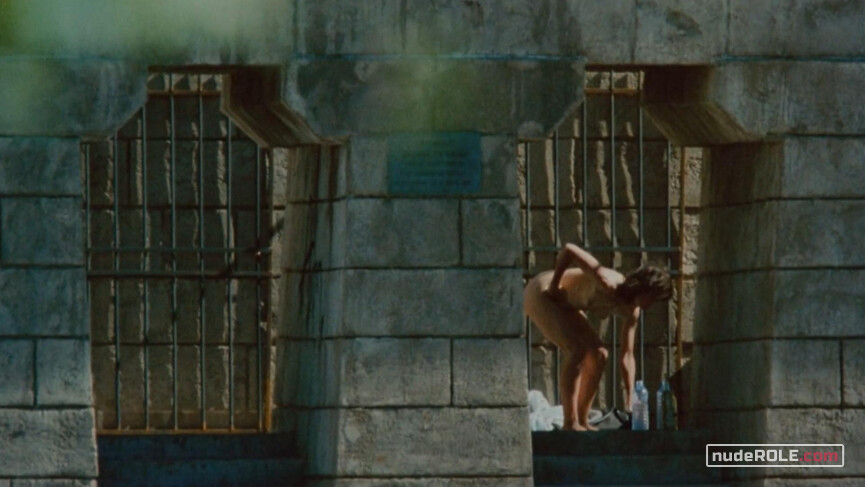 2. Michèle Stalens nude – The Lovers on the Bridge (1991)