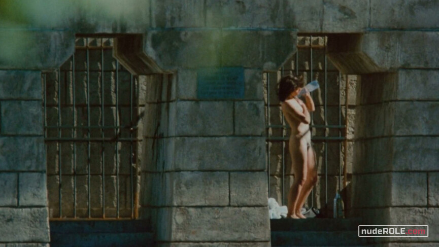 3. Michèle Stalens nude – The Lovers on the Bridge (1991)