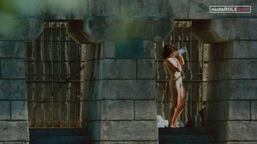 3. Michèle Stalens nude – The Lovers on the Bridge (1991)