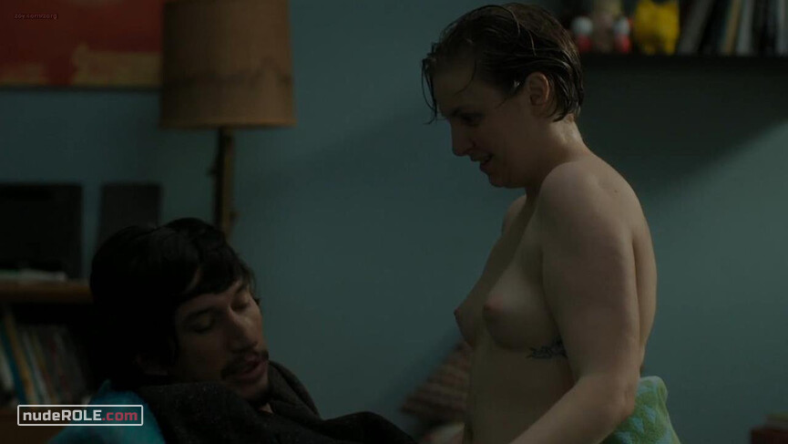 1. Hannah Horvath nude – Girls s03e10 (2014)