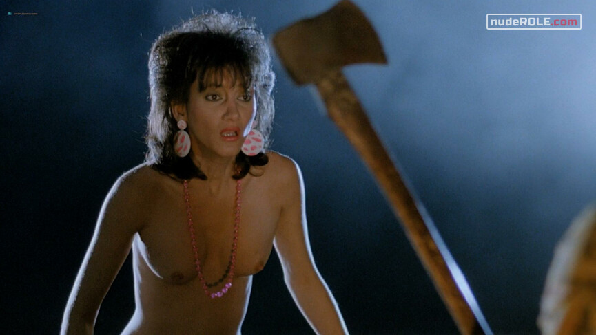 3. Cindy nude, Sheetar & Bitsy nude – Blood Diner (1987)