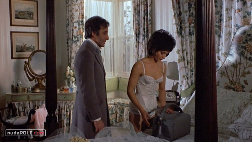 3. Claire the Bride sexy, Julia Halforde-Smythe nude – There's a Girl in My Soup (1970)